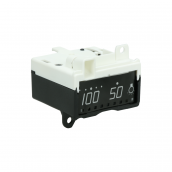 Original display card with rectilinear movement