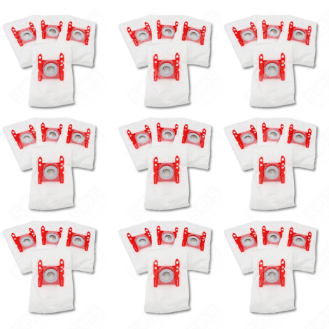 SET OF 9 BOXES OF 4 BAGS TYPE G 270 X 60 MM VACUUM CLEANER  - 00576334,17000940