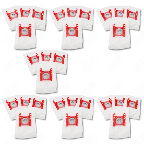 SET OF 7 BOXES OF 4 BAGS TYPE G 270 X 60 MM VACUUM CLEANER  - 00576334,17000940