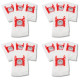 SET OF 4 BOXES OF 4 BAGS TYPE G 270 X 60 MM VACUUM CLEANER  - 00576334,17000940