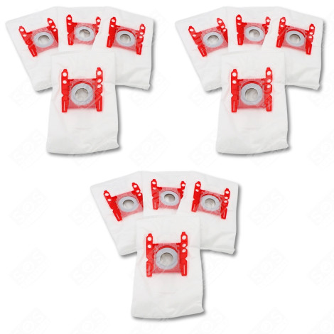 SET OF 3 BOXES OF 4 BAGS TYPE G 270 X 60 MM VACUUM CLEANER  - 00576334,17000940