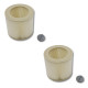 SET OF 2 CYLINDRICAL FILTERS VACUUM CLEANER  - 6.414-552.0, 64145520