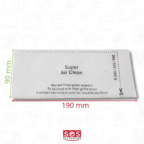 LOT DE 12 SACS À POUSSIÈRE GN COMPATIBLES VACUUM CLEANER  - 12281680