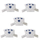 SET OF 5 COMPATIBLE GN DUST BAGS X4 AND 2 FILTERS VACUUM CLEANER  - 12281680