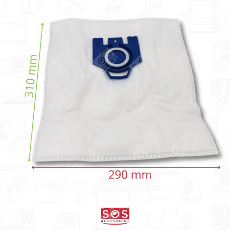 LOT DE 4 SACS À POUSSIÈRE GN COMPATIBLES VACUUM CLEANER  - 12281680