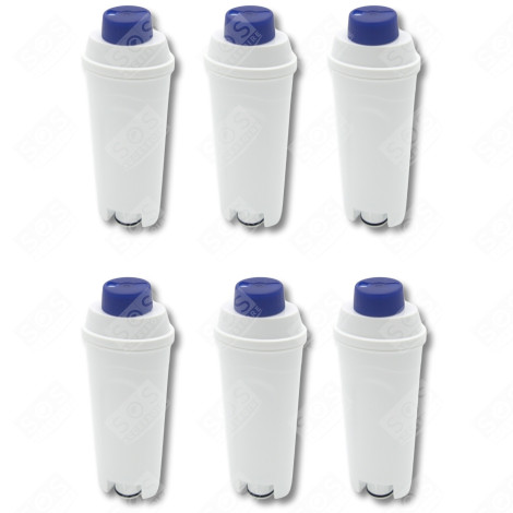 SET OF 6 WATER SOFTENER FILTERS ECAM MODELS COFFEE MAKER, ESPRESSO - 5513292811