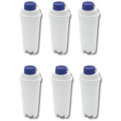 Set of 6 water softener filters ECAM models