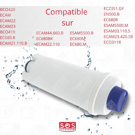 SET OF 9 WATER SOFTENER FILTERS MODEL ECAM COFFEE MAKER, ESPRESSO - 5513292811
