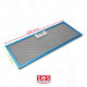 METAL ANTI-FAT FILTER (SOLD INDIVIDUALLY) 458X177MM EXTRACTOR HOOD - 481248058314, GF03FC