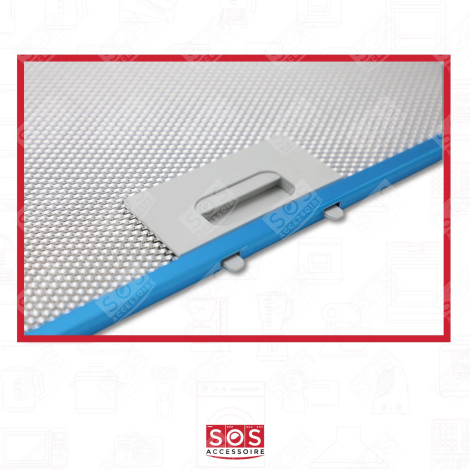 METAL ANTI-FAT FILTER (SOLD INDIVIDUALLY) 458X177MM EXTRACTOR HOOD - 481248058314, GF03FC