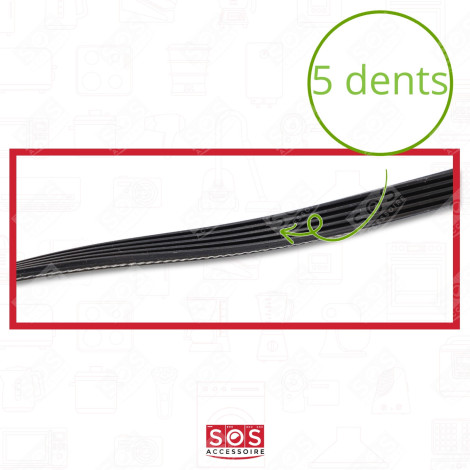 BEKO ARCELIK WASHING MACHINE 1244 J5 MAEL FLAT DRIVE BELT WASHING MACHINES - 2816750200, 2466300201