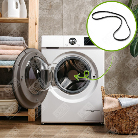 BEKO ARCELIK WASHING MACHINE 1244 J5 MAEL FLAT DRIVE BELT WASHING MACHINES - 2816750200, 2466300201