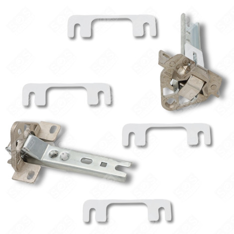 SET OF 2 HINGES REFRIGERATOR, FREEZER - 93X1336, 00268698