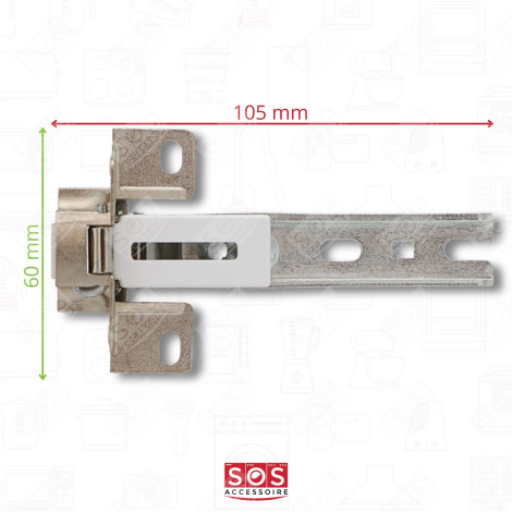 SET OF 2 HINGES REFRIGERATOR, FREEZER - 93X1336, 00268698