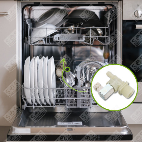 SOLENOID VALVE DISHWASHER - 481228128462