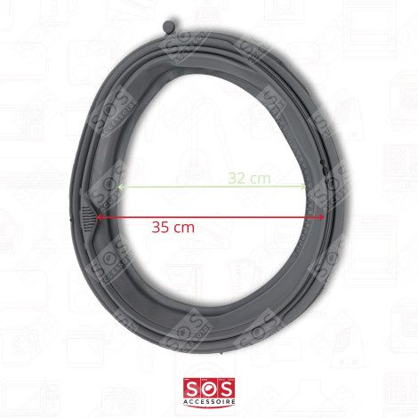 DOOR SEAL WASHING MACHINES - 2827083700, 2466300300