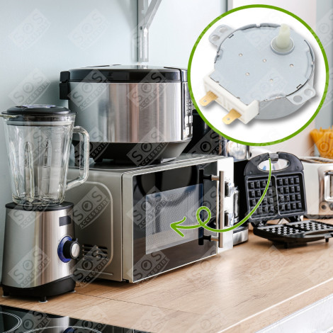 TURNTABLE MOTOR (ORIGINAL) MICROWAVE OVENS - 481236158449, DA31-10107C