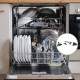PALIERS DE FIXATION PANIER INF DISHWASHER - 00428344, 00418499