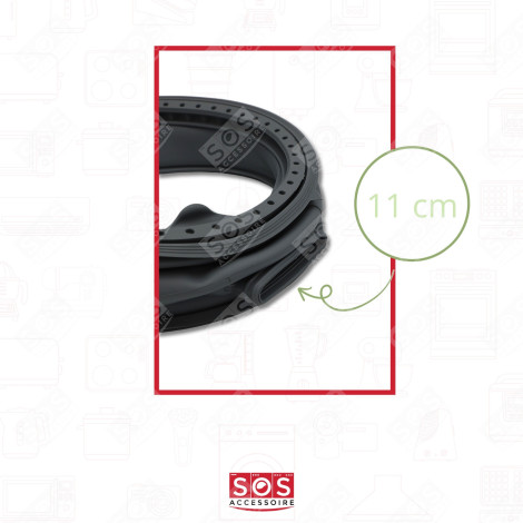 DOOR SEAL (SLEEVE) WASHING MACHINES - 1327756233, 1327756282