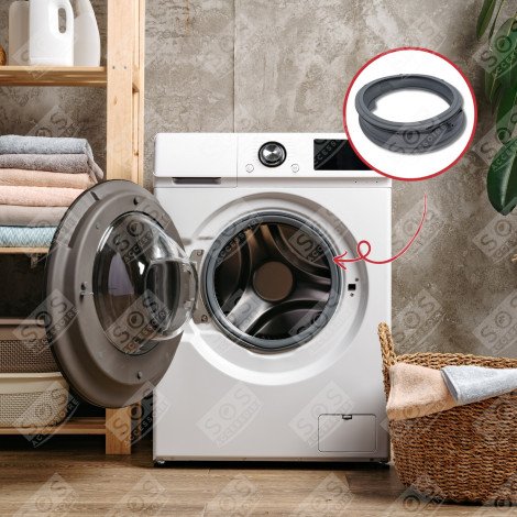 DOOR SEAL (SLEEVE) WITH RETURN FLOW MECHANISM WASHING MACHINES - MDS41955002, MDS64212801