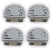 Set of four anti-scale cartridges