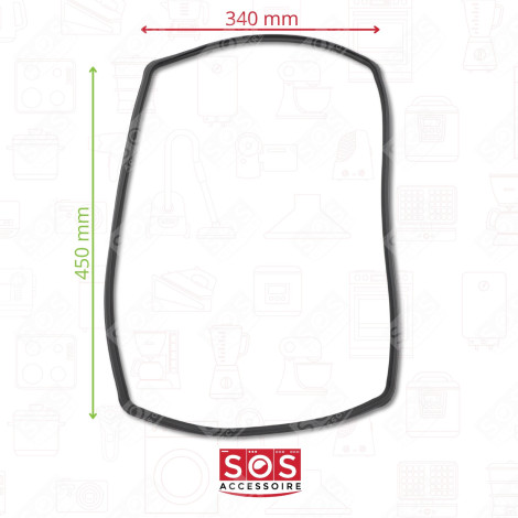 DOOR SEAL GAS / ELECTRIC OVENS - 00754066, 00613275