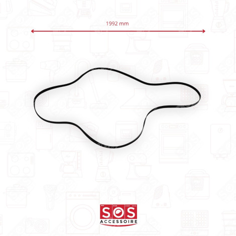 1992 H7 DRIVE BELT TUMBLE DRYER - 481935828002