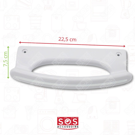 HANDLE WITH TRIM REFRIGERATOR, FREEZER - 481246268876