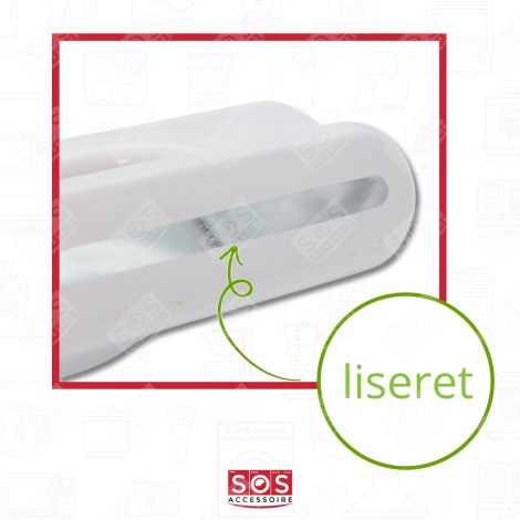 HANDLE WITH TRIM REFRIGERATOR, FREEZER - 481246268876