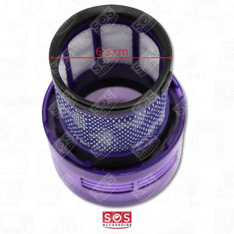 SET OF 3 HEPA FILTERS COMPATIBLE WITH V11 V12 V15 VACUUM CLEANER  - 970013-02