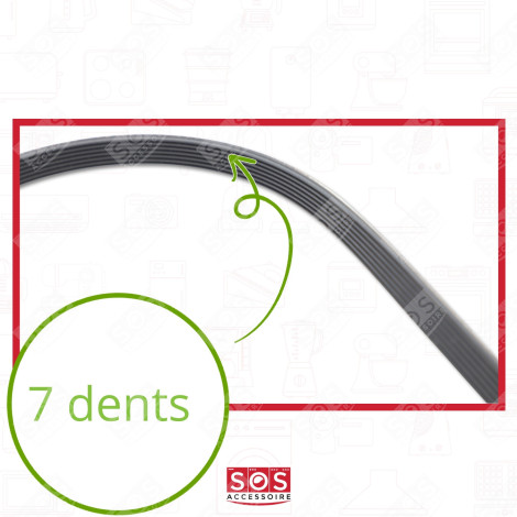 1930 H7 DRIVE BELT TUMBLE DRYER - 8996470700601