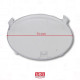 LIGHT DIFFUSER (PORTHOLE) EXTRACTOR HOOD - 3001T, C00131575