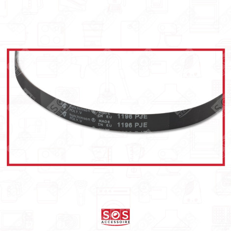 1196J5 DRIVE BELT WASHING MACHINES - 55X8338, 5PJ1196EL