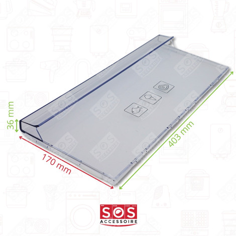 DRAWER FRONT REFRIGERATOR, FREEZER - 5928580100