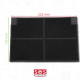 SET OF 2X ROBLIN 5403002 23CM X 15CM CARBON FILTERS EXTRACTOR HOOD - 5403002, EFF55