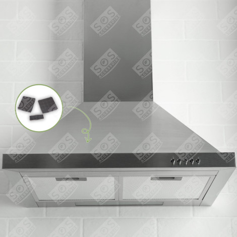 CARBON FILTERS EXTRACTOR HOOD - AFFCAF203