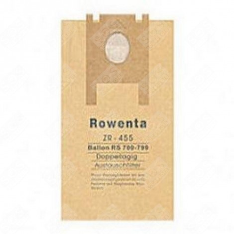 BAGS (X10) + 2 MICROFILTERS VACUUM CLEANER  - ZR455