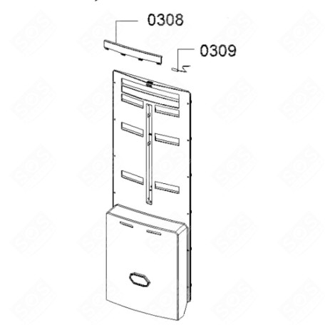 PROBE (MARKER 309) REFRIGERATOR, FREEZER - 00618554