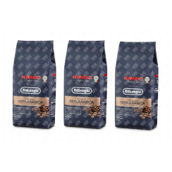 Set of 3 packs of KIMBO arabica coffee beans 1KG