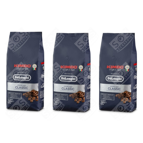 SET OF 3 PACKS OF KIMBO CLASSIC1KG COFFEE BEANS COFFEE MAKER, ESPRESSO - 5513282371, 5513215201