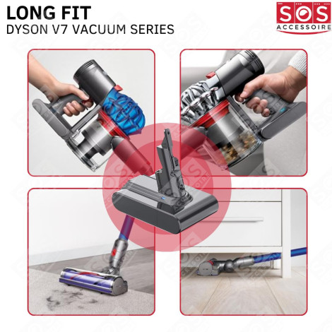 BATTERY V7 SV11 4000MAH VACUUM CLEANER  - 968670-02