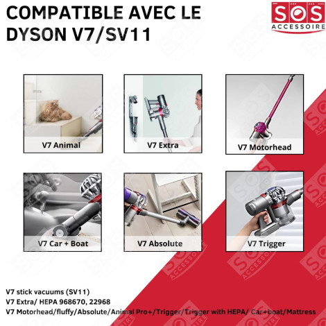 BATTERY V7 SV11 4000MAH VACUUM CLEANER  - 968670-02