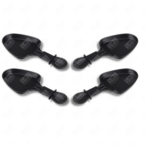 SET OF 4 RACLETTE DISHES RACLETTE, GRILL, WOK - AS306002