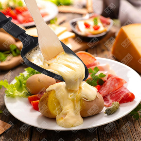 SET OF 7 RACLETTE CUPS RACLETTE, GRILL, WOK - AS306002