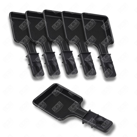 SET OF 6 RACLETTE PANS RACLETTE, GRILL, WOK - AS306001