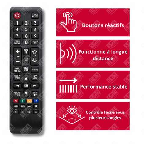 SMART REMOTE CONTROL READY TO USE SAMSUNG TELEVISIONS / TVS - BN59-01175N