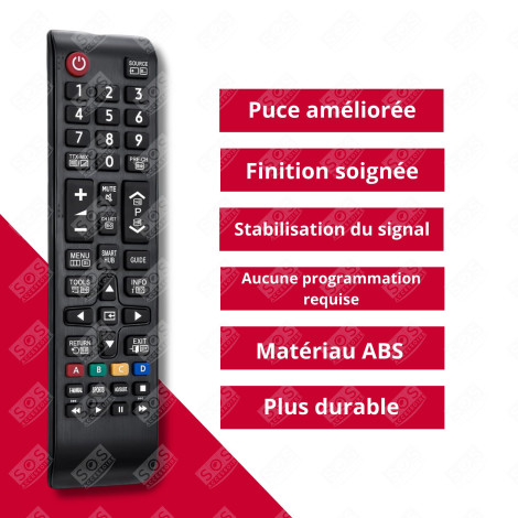 SMART REMOTE CONTROL READY TO USE SAMSUNG TELEVISIONS / TVS - BN59-01175N