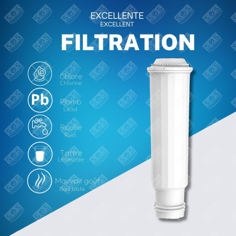 SET OF 8 CLARIS TZ60003 WATER FILTERS COFFEE MAKER, ESPRESSO - 00461732, 9000849514