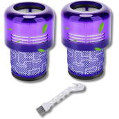 Set of 2 Hepa filters compatible with V11 V12 V15 with cleaning brush