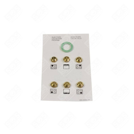 POCHETTE INJECTEURS BUTANE GAS / ELECTRIC OVENS - 4431100011, 485905405